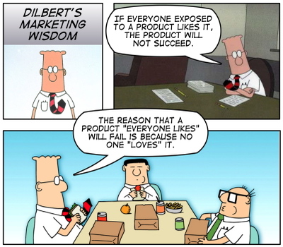 Marketing on Dilbert Marketing Wisdom